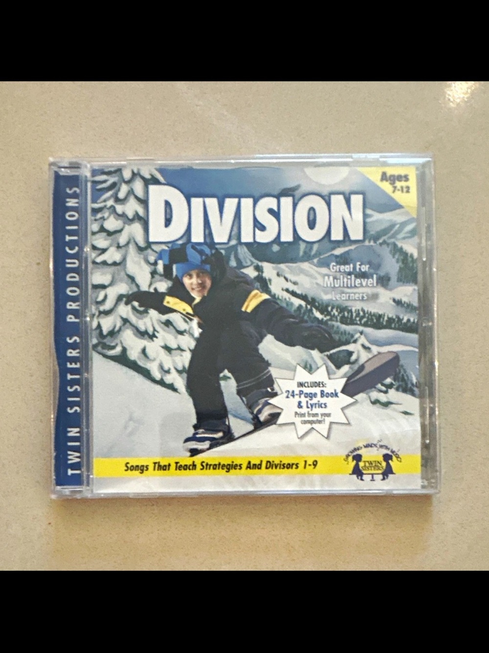 Division Educational CD - Blue Snowboard Cover